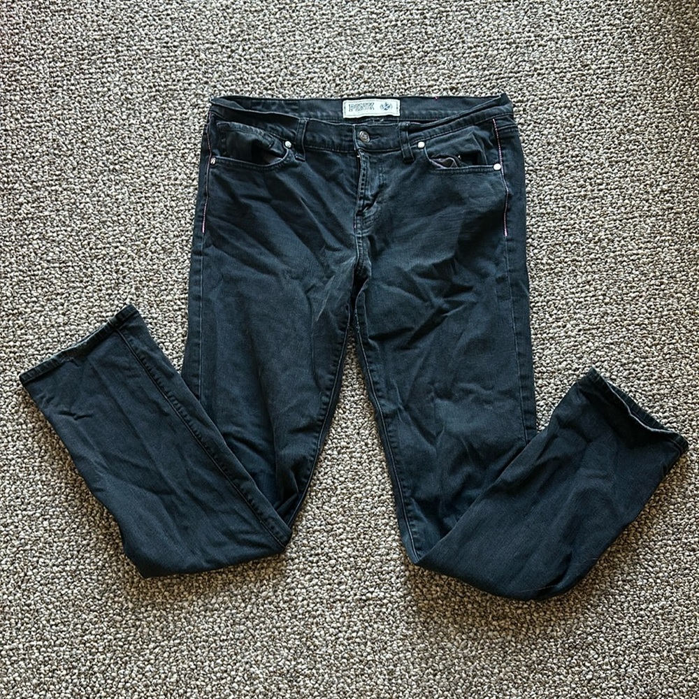 Black pink brand Victoria's secret skinny jeans